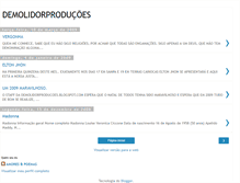 Tablet Screenshot of demolidorproducoes.blogspot.com