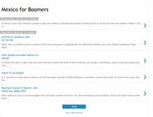 Tablet Screenshot of mexicoforboomers.blogspot.com