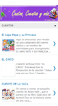 Mobile Screenshot of cantoscuentosymas.blogspot.com