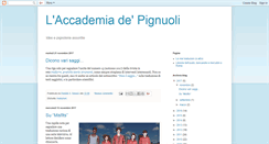 Desktop Screenshot of pignuoli.blogspot.com