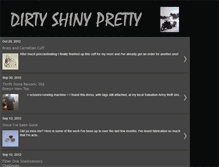 Tablet Screenshot of dirtyshinypretty.blogspot.com