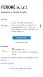 Mobile Screenshot of masajes-ferore.blogspot.com