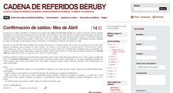 Desktop Screenshot of berubycadena.blogspot.com