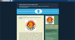 Desktop Screenshot of percasi-balikpapan.blogspot.com