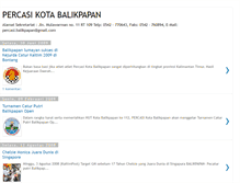 Tablet Screenshot of percasi-balikpapan.blogspot.com