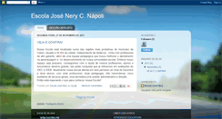 Desktop Screenshot of escolajosnerycnpoli.blogspot.com