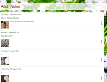 Tablet Screenshot of aitchnotes.blogspot.com