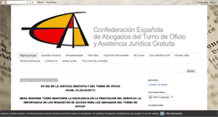 Desktop Screenshot of confederacionabogadosturnodeoficio.blogspot.com