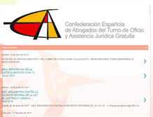 Tablet Screenshot of confederacionabogadosturnodeoficio.blogspot.com