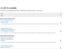 Tablet Screenshot of ecoli-canada.blogspot.com