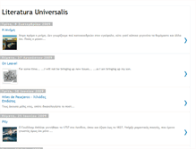 Tablet Screenshot of literaturauniversalis.blogspot.com