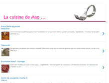 Tablet Screenshot of cuisinedemao.blogspot.com