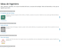 Tablet Screenshot of ideasdeingeniero.blogspot.com