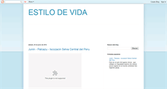 Desktop Screenshot of estilodevida-sergio.blogspot.com