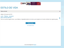 Tablet Screenshot of estilodevida-sergio.blogspot.com