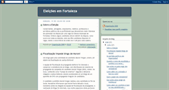 Desktop Screenshot of fortalezaeleicoes2008.blogspot.com
