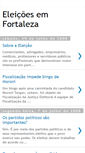 Mobile Screenshot of fortalezaeleicoes2008.blogspot.com