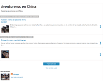Tablet Screenshot of descubridoresenchina.blogspot.com