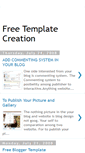 Mobile Screenshot of freetemplete-info.blogspot.com