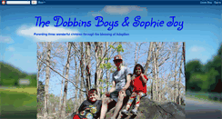 Desktop Screenshot of dobbinsboys.blogspot.com