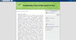 Desktop Screenshot of fnuevavida.blogspot.com