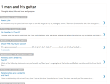 Tablet Screenshot of 1manandhisguitar.blogspot.com