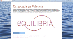 Desktop Screenshot of equilibriaterapias.blogspot.com