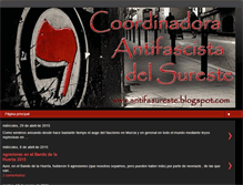 Tablet Screenshot of antifasureste.blogspot.com