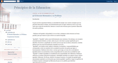 Desktop Screenshot of esteban-principiosdelaeducacion.blogspot.com