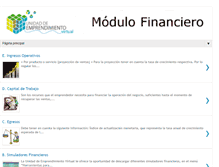 Tablet Screenshot of modulofinanciero.blogspot.com