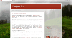Desktop Screenshot of designerbox.blogspot.com