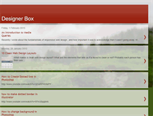 Tablet Screenshot of designerbox.blogspot.com