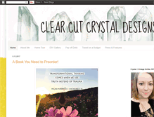 Tablet Screenshot of clearcutcrystal.blogspot.com