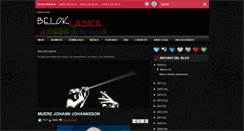 Desktop Screenshot of beloklasica.blogspot.com