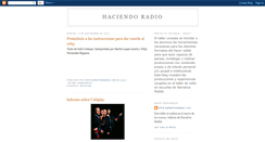 Desktop Screenshot of haciendoradioenlaescuela.blogspot.com