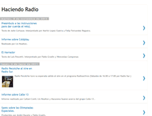 Tablet Screenshot of haciendoradioenlaescuela.blogspot.com