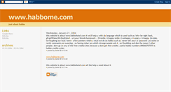 Desktop Screenshot of habbome.blogspot.com