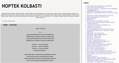 Desktop Screenshot of hoptekkolbasti.blogspot.com