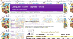 Desktop Screenshot of catequesissagradafamilia.blogspot.com