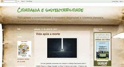 Desktop Screenshot of cidadaniaesustentabilidade.blogspot.com