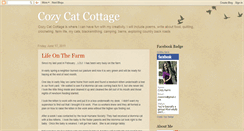 Desktop Screenshot of cozycatcottage.blogspot.com