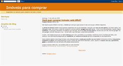 Desktop Screenshot of imoveis-para-comprar.blogspot.com