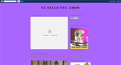 Desktop Screenshot of elsellodelamor.blogspot.com