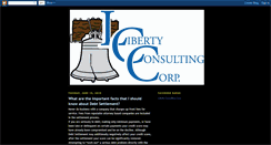 Desktop Screenshot of libertyconsultingcorp.blogspot.com