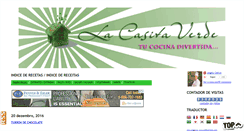 Desktop Screenshot of lacasitaverde.blogspot.com