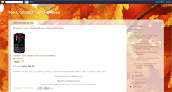 Desktop Screenshot of nocontractcellph.blogspot.com