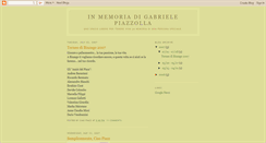 Desktop Screenshot of ciaogabriele.blogspot.com