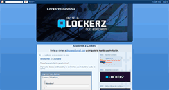 Desktop Screenshot of lockerzcolombia.blogspot.com