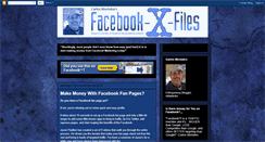 Desktop Screenshot of facebook-x-files.blogspot.com