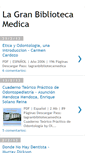 Mobile Screenshot of lagranbibliotecamedica.blogspot.com